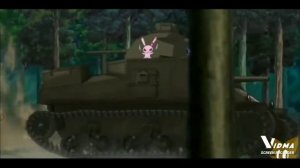 Смотрим аниме девочки и танки за 20 минуточек