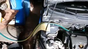 KIA CEED промывка печки/с пасс. стороны дул холодный воздух/