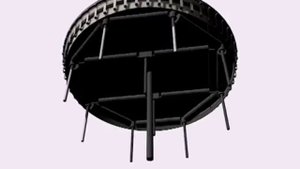 Понтон, общий вид в 3D. ООО 'ВЗРК', td-vzrk.ru