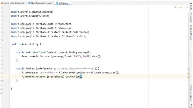 Save Notes In Firebase Firestore Database | Notes app with Firebase Series | 2022
