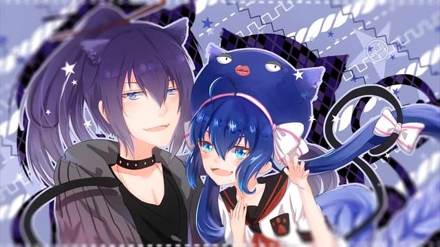 【Kamui Gakupo & Otomachi Una】 Black Cat Tango 【VOCALOIDカバー】 смотреть онлайн