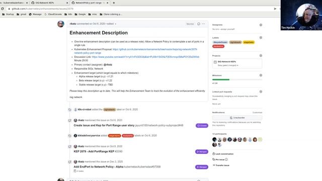 Kubernetes SIG Network Bi-Weekly Meeting for 20220120