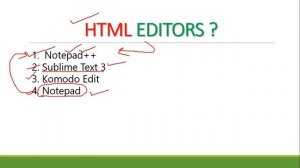 What is HTML Editor ? | Notepad++ | Sublime Text 3 | Komodo Edit | ITES | CLASS 10+2 | Vikas Sharma