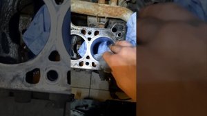 Ремонт ДВС Hyundai Getz своими руками! Нанесение хона на стенки цилиндров!
