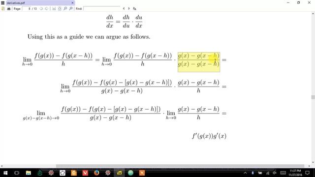 19.0.0 Chain Rule Continued, Calc with Python смотреть онлайн