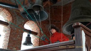 Леонид Лебедев, рождественский колокольный звон в храме Воскресения Христова, п.Алексеевское
