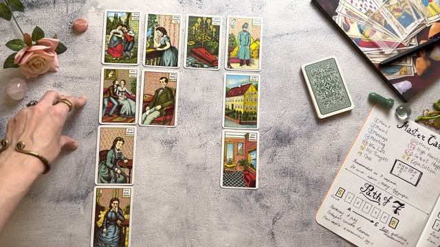 Расклад для оракула Киппер - Master Cards Kipper