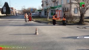 Работники "СУРСАДа" стоят на страже чистоты города  Грозный