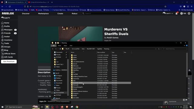 How to fix Roblox an Error Occured and Roblox cannot continue | Trending смотреть онлайн
