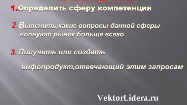 Первые шаги к инфопродукту смотреть онлайн