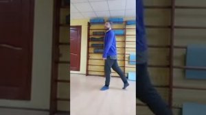 Обучение танцам. Три вида исполнения базового шага танца хастел.