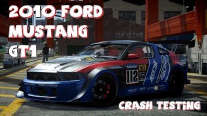 GRAND THEFT AUTO IV 2010 FORD MUSTANG GT1 CRASH TESTING HD (NFS shift 2 unleashed) (Reupload)