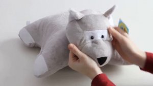 Мягкая подушка-игрушка "Волк", компания "Дельфин"