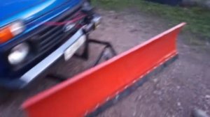 Отвал на ниву 4x4