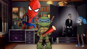 САЛЛИ ФЕЙС И ЖУТКАЯ КУКЛА! СТРАШИЛКИ для детей. СПАЙДЕР И НИНДЗЯГО