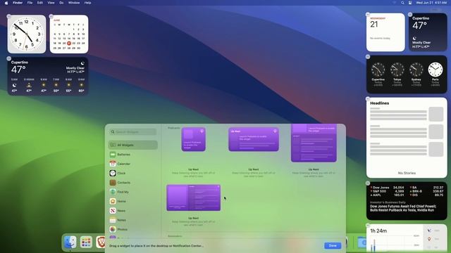 How To Use Widgets On macOS Sonoma смотреть онлайн