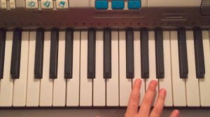 Обучение на синтезаторе песне  Колыбельная Бэллы