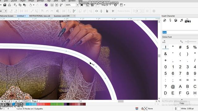 How to create Neon light with Coreldraw смотреть онлайн