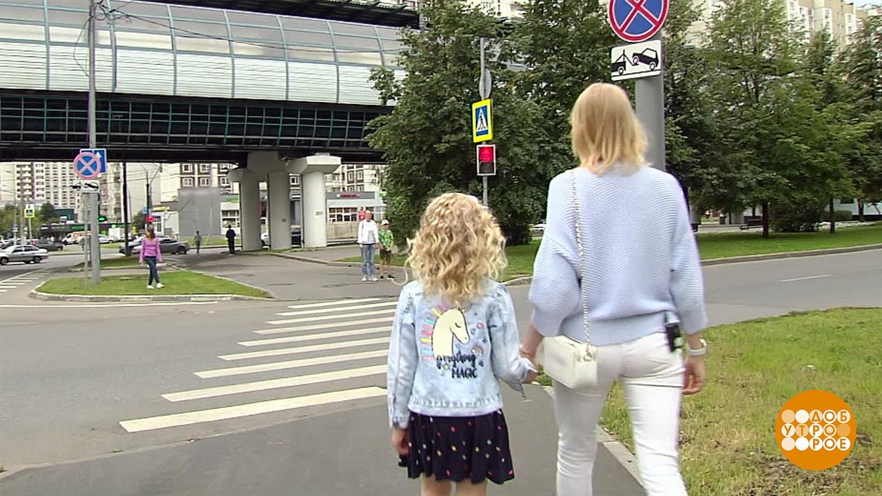 Дорога в школу: без неожиданностей! Доброе утро. Фрагмент выпуска от 31.08.2023