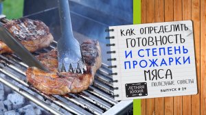 Как УЗНАТЬ готовность шашлыка 3 СПОСОБА или зачем ТЫКАТЬ мясо ПАЛЬЦАМИ