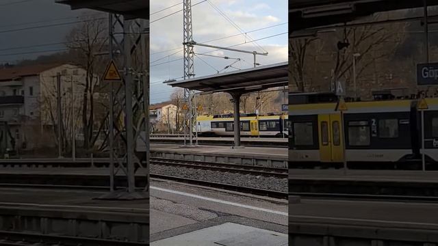 Bahnhof Göppingen ❄️ #germany #göppingen #train #trainspotter #travel #work #zug #ulm #stuttgart