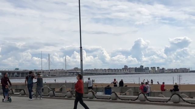 Аутфит, пляж и море! Петербург  и его новые достопримечательности)