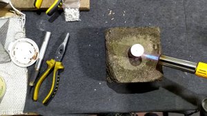 Часть 2 литьё серебра в китайскиеопоки .