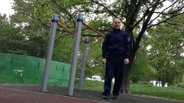 Тренировка трапециевидных мышц на турнике