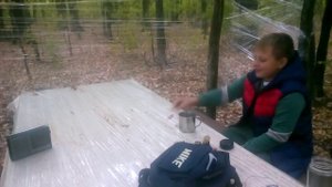 КВ  связь на холодном кордоне,  сентябрь 2019