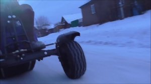 Буксировщики Лидер с подвеской на пневматических колёсах