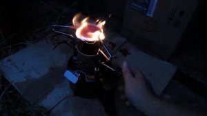 ПЛ-4 в качестве туристического примуса.