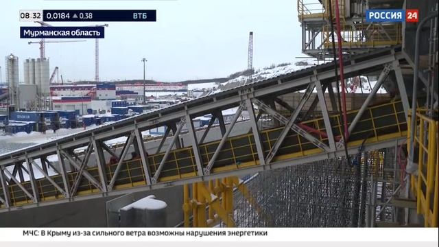 Консервация резервуаров СПГ на Первой линии завода «Артик СПГ 2»