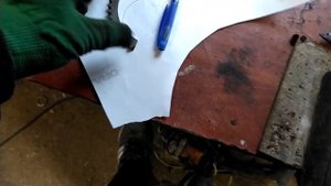 Полумесяц на скутер,как восстановить..