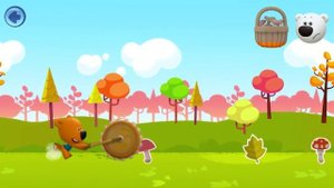 #мимимишки грибы и листья мультик игра книжка Детский уголок/Kids'Corner