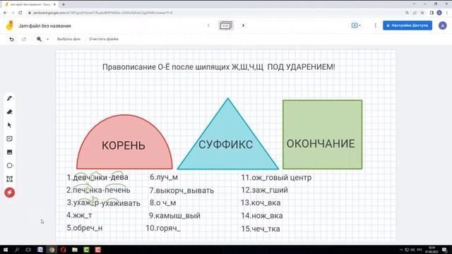 Правописание О-Ё после шипящих Ж,Ш,Ч,Щ. Русский язык-это легко!