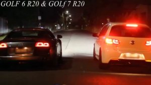 Golf 6 R20 vs Audi a3