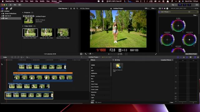 Apple 14inch M1 Max Macbook Pro Real Performance in Final Cut X 4K смотреть онлайн