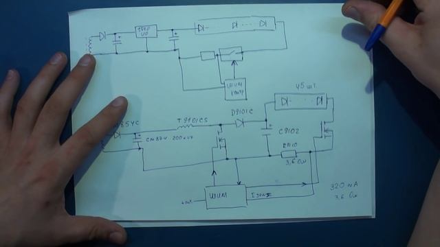Ремонт телевизора Samsung UE32F5000AK. Часть 2. Доработка блока питания смотреть онлайн