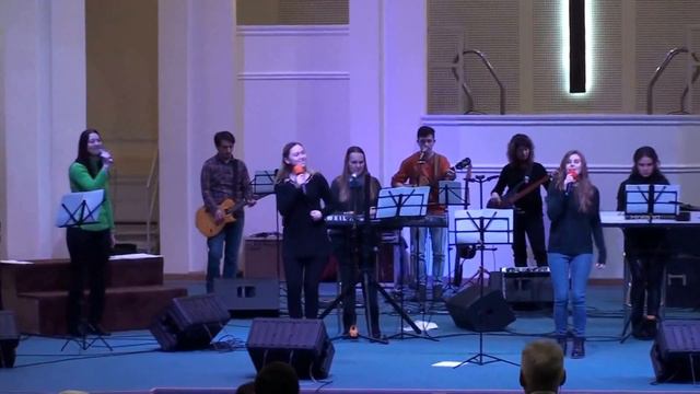 Вечер хвалы и поклонения, Церковь "Ковчег", г.Сумы, 24.01.2018 - 3часть смотреть онлайн