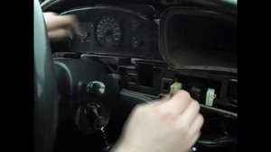 Установка регистратора в kia spectra(киа спектра) без проводов