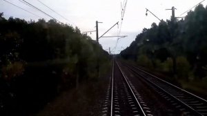 Москва-Казанская — Голутвин из кабины машиниста