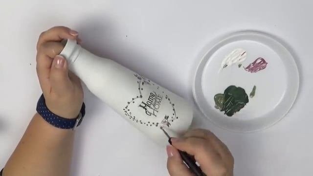Wazoniki Z Malowanymi Różami - DIY Tutorial