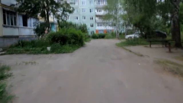 Кинешма. Закрыли проезд через двор или нет дороги к дому. смотреть онлайн