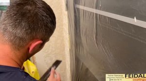 Глянец Grotto + жемчуг. Технология Для Неровных Стен Своими Руками. FEIDAL Maxi