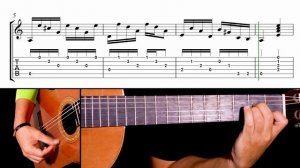 Milonga by Tatiana Stachak | Classical Guitar Tutorial + Sheet & Tab