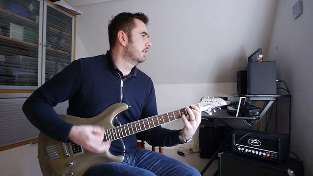 Yamaha RGX320FX review - the Goldenrod!