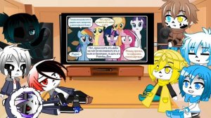 Реакция Сансов из разных АУ на комикс MLP (Роза жизни) 1 часть