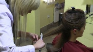 Стрижка гарячою бритвою