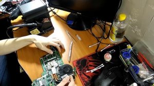 Бомж ноутбук HP - Восстановление. Перевод букваря в UMA режим! ПРОФИТ!