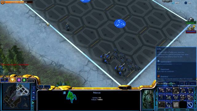 [StarCraft II]【Arcade】Direct Strike v2.54 ► Nova vs Kerrigan ♦ Commander Mode Gameplay ║#46║ смотреть онлайн